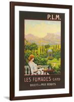 Les Fumades, Garden Folly-null-Framed Art Print