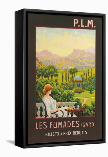 Les Fumades, Garden Folly-null-Framed Stretched Canvas