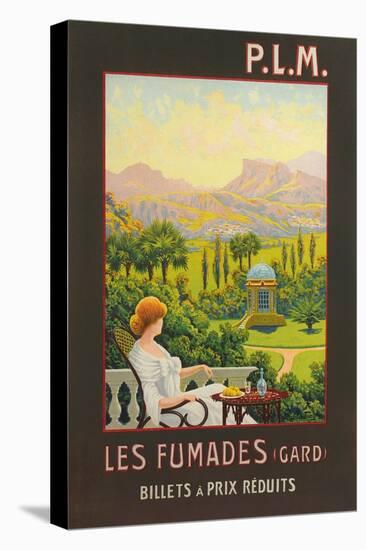 Les Fumades, Garden Folly-null-Stretched Canvas
