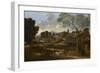 Les Funérailles de Phocion-Nicolas Poussin-Framed Giclee Print