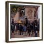 Les funérailles de Victor Hugo, place de l'Etoile (1er juin 1885)-Jean Béraud-Framed Giclee Print