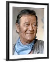 Les Geants by l'Ouest by AndrewV.McLaglen with John Wayne, 1969 --- UNDEFEATED by AndrewV.McLaglen-null-Framed Photo