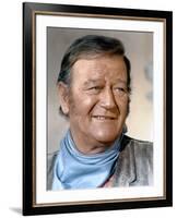 Les Geants by l'Ouest by AndrewV.McLaglen with John Wayne, 1969 --- UNDEFEATED by AndrewV.McLaglen-null-Framed Photo