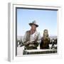 Les Geants by l'Ouest (THE UNDEFEATED) by AndrewV.McLaglen with John Wayne and Marian McCargo (phot-null-Framed Photo