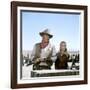 Les Geants by l'Ouest (THE UNDEFEATED) by AndrewV.McLaglen with John Wayne and Marian McCargo (phot-null-Framed Photo