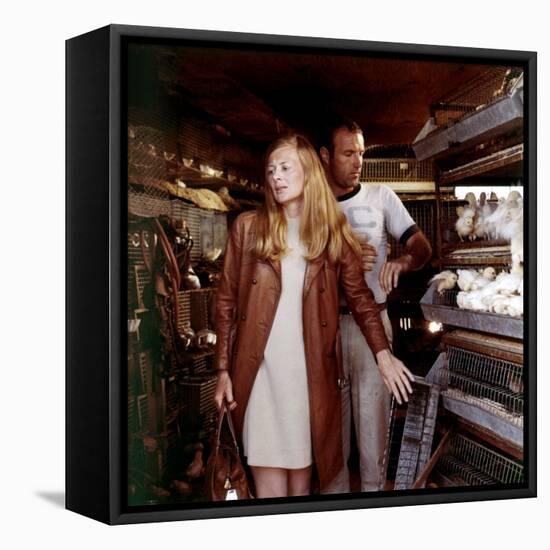 Les Gens by la pluie THE RAIN PEOPLE by Francis Ford Coppola with James Caan and Shirley Knight, 19-null-Framed Stretched Canvas