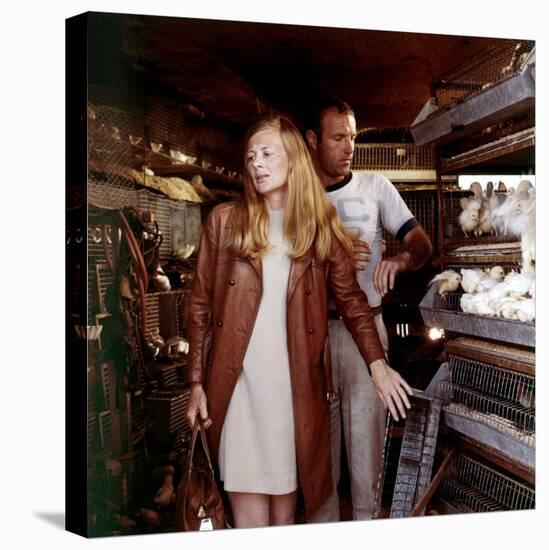 Les Gens by la pluie THE RAIN PEOPLE by Francis Ford Coppola with James Caan and Shirley Knight, 19-null-Stretched Canvas