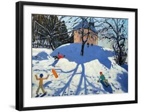Les Gets-Andrew Macara-Framed Giclee Print