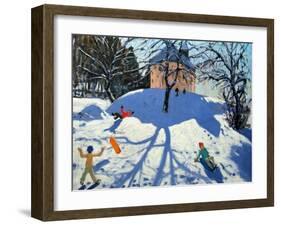 Les Gets-Andrew Macara-Framed Giclee Print