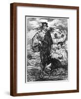 Les Gitanos, (The Gypsie), C1850-1880-Edouard Manet-Framed Giclee Print