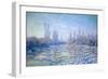 Les Glacons, 1880-Claude Monet-Framed Giclee Print