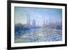 Les Glacons, 1880-Claude Monet-Framed Giclee Print