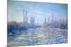 Les Glacons, 1880-Claude Monet-Mounted Giclee Print