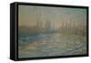 Les glacons ou debacle sur la Seine, 1880 Ice floes on the Seine, 1880 Canvas, 60 x 100 cm-Claude Monet-Framed Stretched Canvas