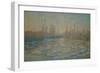 Les glacons ou debacle sur la Seine, 1880 Ice floes on the Seine, 1880 Canvas, 60 x 100 cm-Claude Monet-Framed Giclee Print