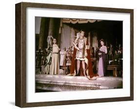 Les Gladiateurs (Demetrius and the Gladiators) by DelmerDaves with Jay Robinson and Susan Hayward,-null-Framed Photo