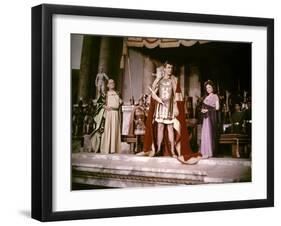 Les Gladiateurs (Demetrius and the Gladiators) by DelmerDaves with Jay Robinson and Susan Hayward,-null-Framed Photo