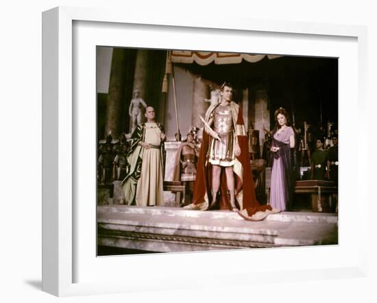 Les Gladiateurs (Demetrius and the Gladiators) by DelmerDaves with Jay Robinson and Susan Hayward,-null-Framed Photo