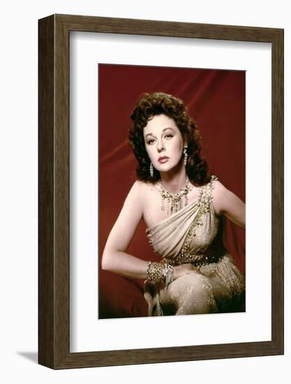 Les Gladiateurs (Demetrius and the Gladiators) by DelmerDaves with Susan Hayward, 1954 (photo)-null-Framed Photo