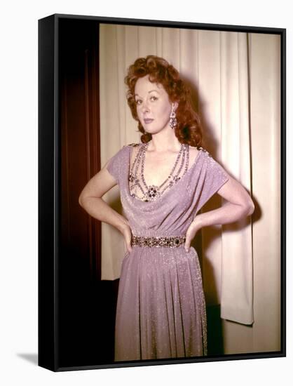 Les Gladiateurs (Demetrius and the Gladiators) by DelmerDaves with Susan Hayward, 1954 (photo)-null-Framed Stretched Canvas