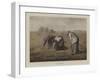 Les Glaneuses (Colour Litho)-Jean-Francois Millet-Framed Giclee Print