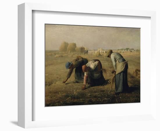 Les glaneuses-Jean-François Millet-Framed Giclee Print