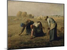 Les glaneuses-Jean-François Millet-Mounted Giclee Print