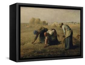 Les glaneuses-Jean-François Millet-Framed Stretched Canvas