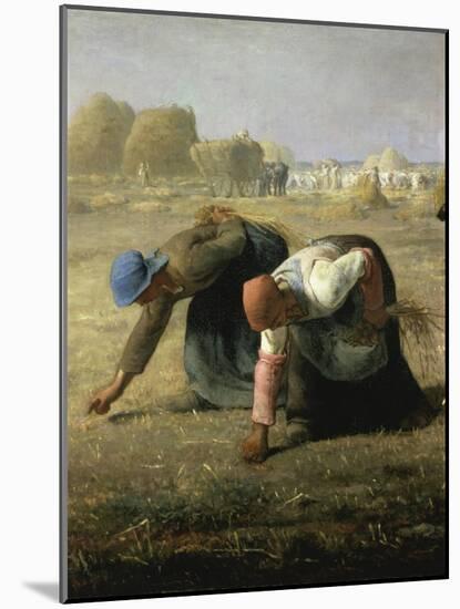 Les Glaneuses-Jean-François Millet-Mounted Giclee Print