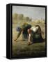 Les Glaneuses-Jean-François Millet-Framed Stretched Canvas