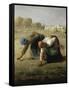 Les Glaneuses-Jean-François Millet-Framed Stretched Canvas