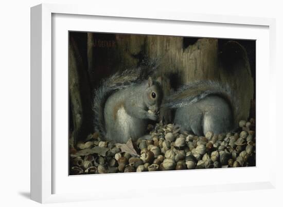 Les Gloutons-Joseph Decker-Framed Giclee Print