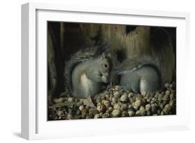 Les Gloutons-Joseph Decker-Framed Giclee Print