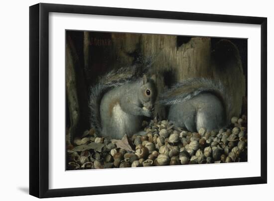 Les Gloutons-Joseph Decker-Framed Premium Giclee Print