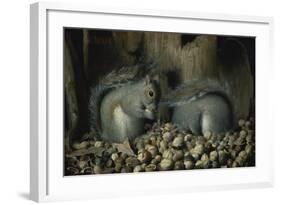 Les Gloutons-Joseph Decker-Framed Giclee Print