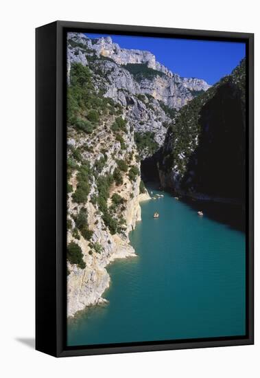 Les Gorges Du Verdon, Provence, France-Nelly Boyd-Framed Stretched Canvas