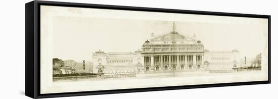 Les Grand Prix de Rome II-null-Framed Stretched Canvas