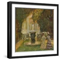 'Les Grandes Eaux A Versailles (L'Allee D'Eau)', c1908-Gaston La Touche-Framed Giclee Print