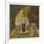 'Les Grandes Eaux A Versailles (L'Allee D'Eau)', c1908-Gaston La Touche-Framed Giclee Print