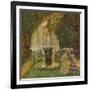 'Les Grandes Eaux A Versailles (L'Allee D'Eau)', c1908-Gaston La Touche-Framed Giclee Print