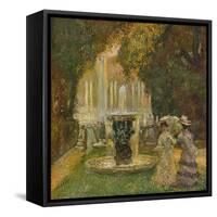 'Les Grandes Eaux A Versailles (L'Allee D'Eau)', c1908-Gaston La Touche-Framed Stretched Canvas