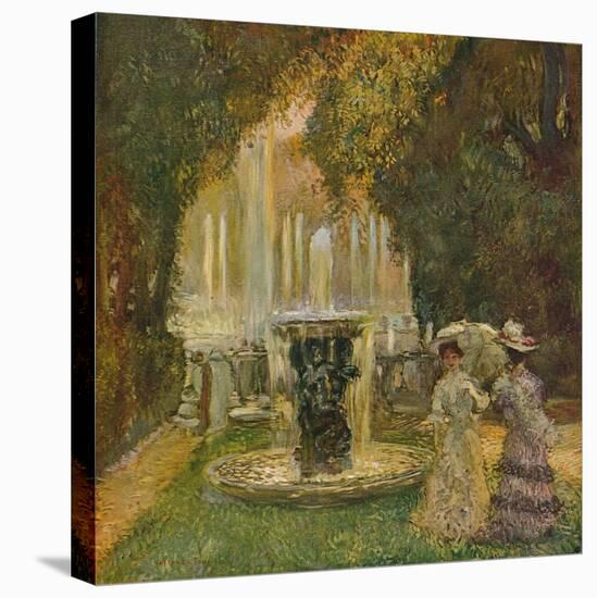 'Les Grandes Eaux A Versailles (L'Allee D'Eau)', c1908-Gaston La Touche-Stretched Canvas