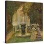 'Les Grandes Eaux A Versailles (L'Allee D'Eau)', c1908-Gaston La Touche-Stretched Canvas