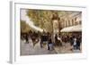 Les Grands Boulevards, Paris-Giovanni Lessi-Framed Giclee Print