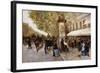 Les Grands Boulevards, Paris-Giovanni Lessi-Framed Giclee Print