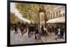 Les Grands Boulevards, Paris-Giovanni Lessi-Framed Giclee Print