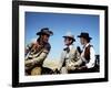 Les Grands Espaces THE BIG COUNTRY by William Wyler with Chuck Connors, Gregory Peck and Carroll Ba-null-Framed Photo