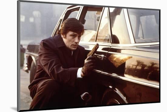 Les grands fusils Big Guns by Duccio Tessari with Alain Delon, 1973 (photo)-null-Mounted Photo