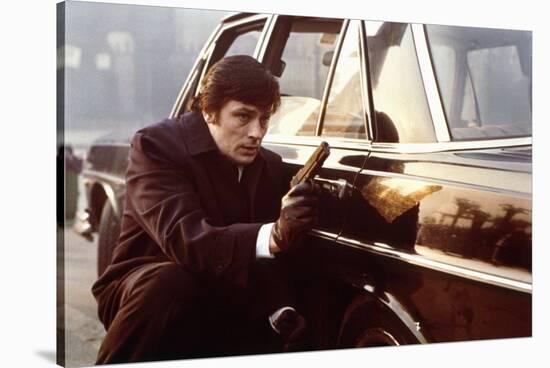 Les grands fusils Big Guns by Duccio Tessari with Alain Delon, 1973 (photo)-null-Stretched Canvas