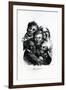 Les Grimaces, C.1823-Louis Leopold Boilly-Framed Giclee Print